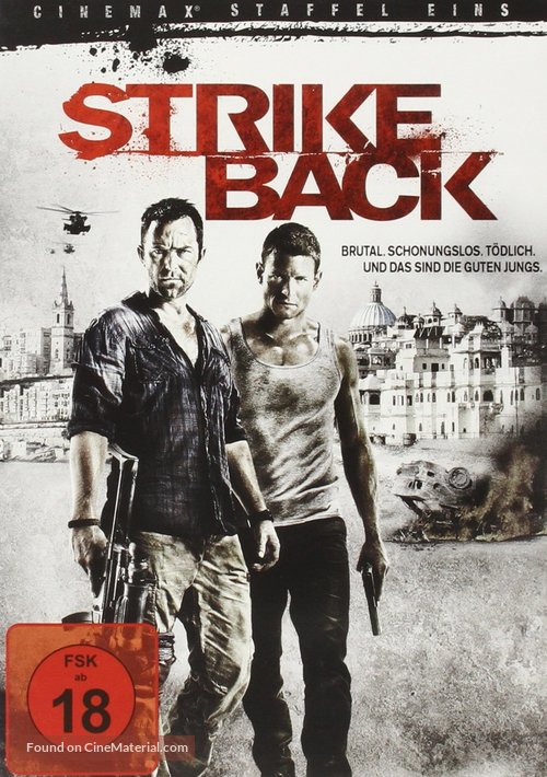 &quot;Strike Back&quot; - German DVD movie cover