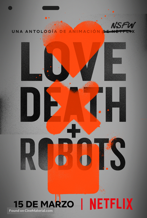 &quot;Love, Death &amp; Robots&quot; - Mexican Movie Poster