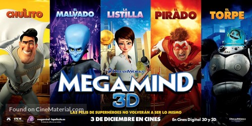 Megamind - Spanish Movie Poster