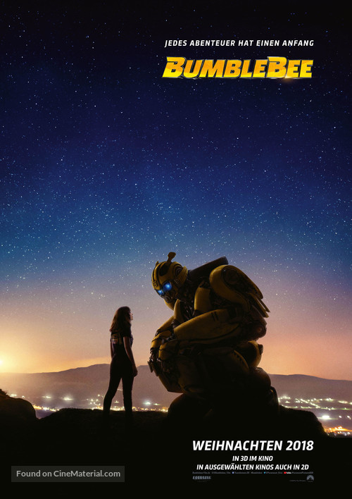 Bumblebee - German Movie Poster