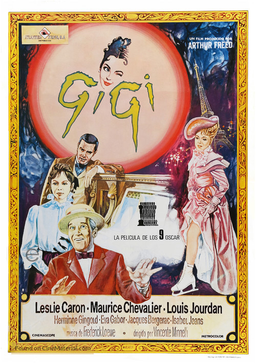 Gigi - Spanish Movie Poster