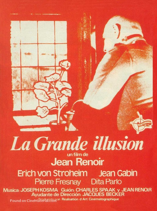 La grande illusion - French Movie Poster