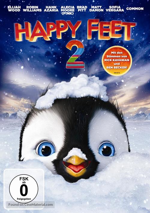 Happy Feet Two - German DVD movie cover