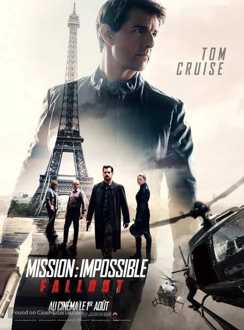 Mission: Impossible - Fallout - French Movie Poster