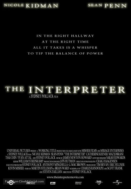 The Interpreter - Movie Poster
