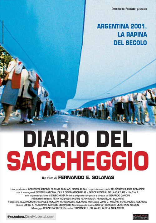 Memoria del saqueo - Italian Movie Poster