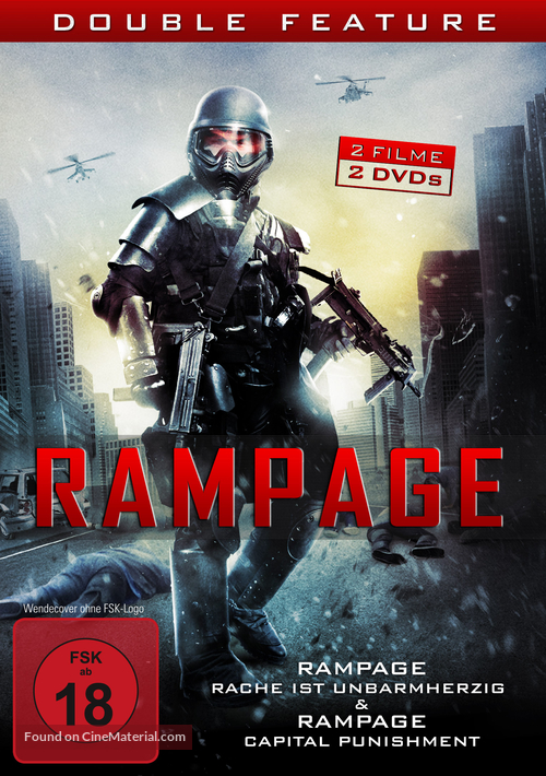 Rampage 2 - German DVD movie cover