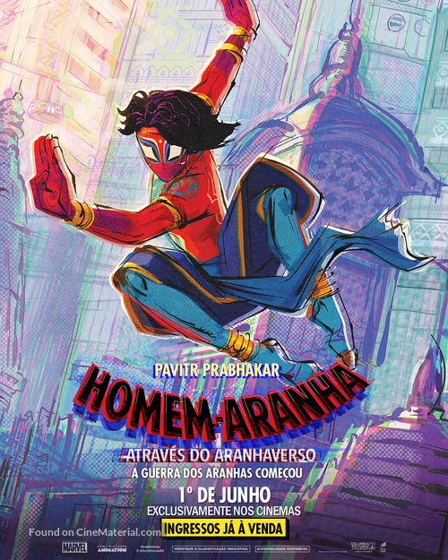 Spider-Man: Across the Spider-Verse - Brazilian Movie Poster