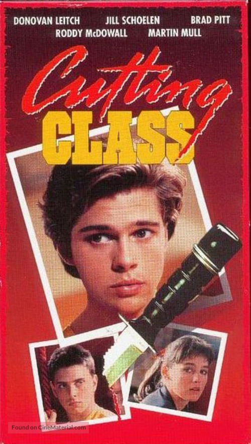 Cutting Class - VHS movie cover