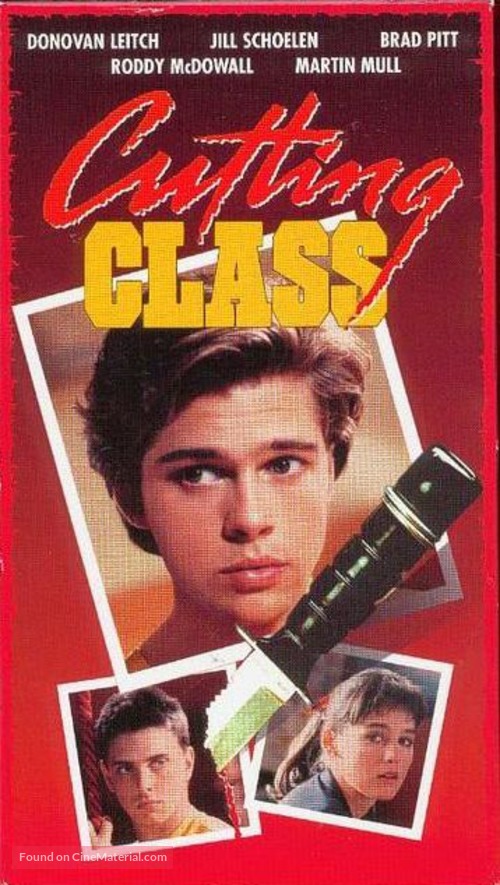 Cutting Class - VHS movie cover