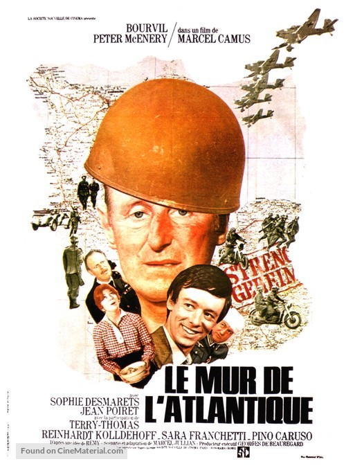 Le mur de l&#039;Atlantique - French Movie Poster
