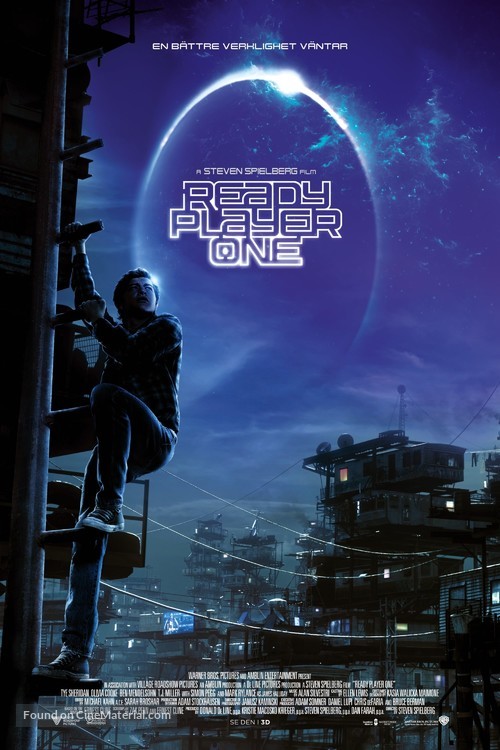 Ready Player One - Swedish Movie Poster