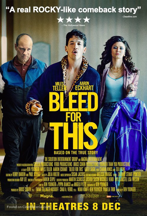 Bleed for This - Singaporean Movie Poster