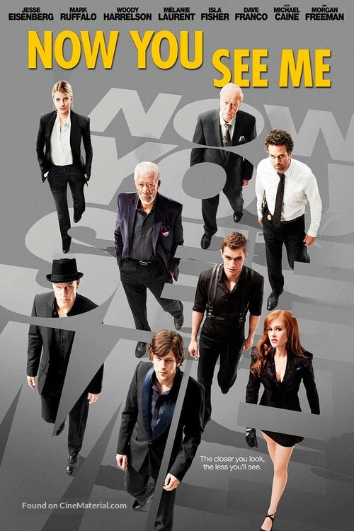 Now You See Me - DVD movie cover