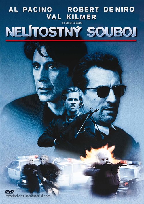 Heat - Czech DVD movie cover