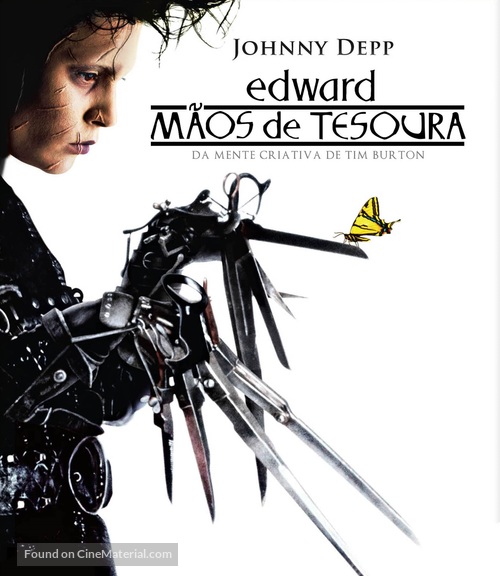 Edward Scissorhands - Brazilian Movie Cover