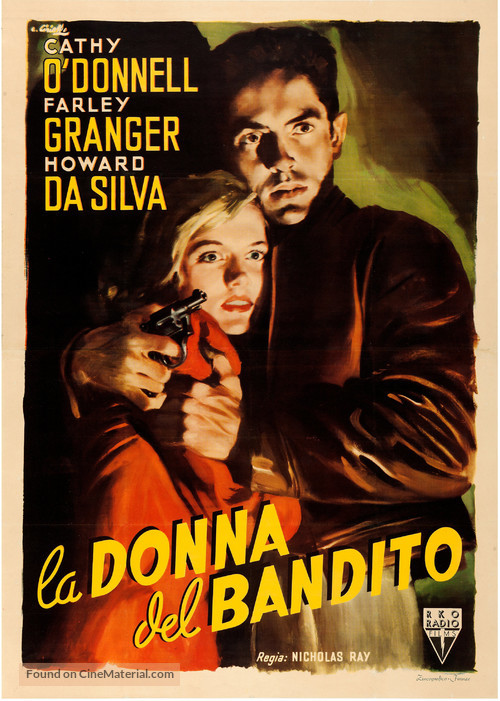 They Live by Night - Italian Movie Poster