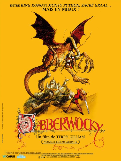 Jabberwocky - French Re-release movie poster