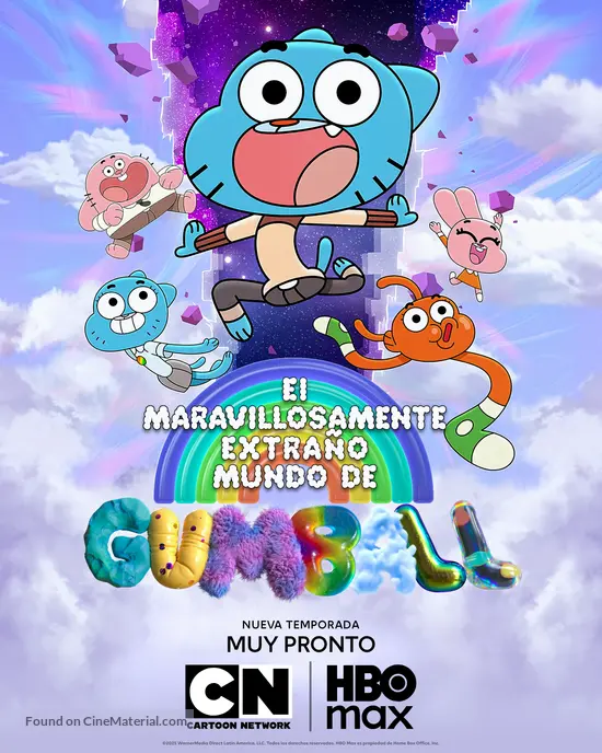 "The Wonderfully Weird World of Gumball" - Argentinian Movie Poster