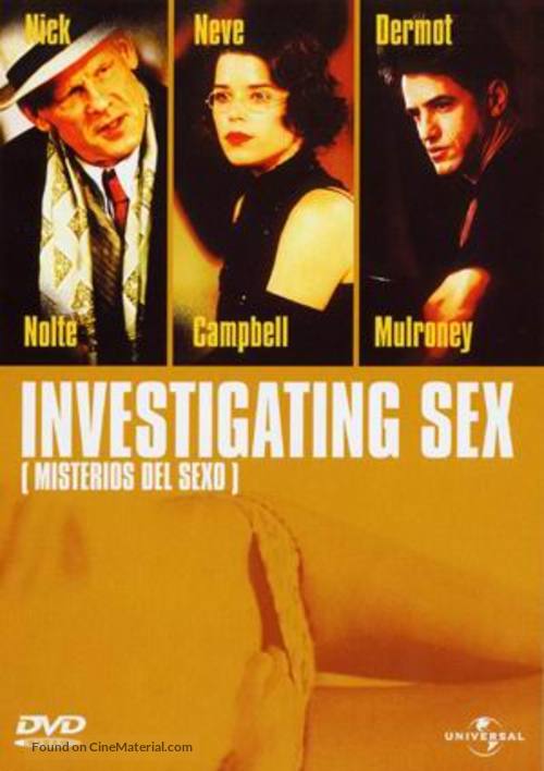 Investigating Sex - Spanish DVD movie cover