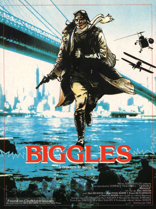 Biggles - French Movie Poster