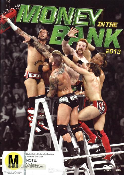 WWE Money in the Bank - New Zealand DVD movie cover