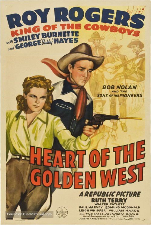 Heart of the Golden West - Movie Poster