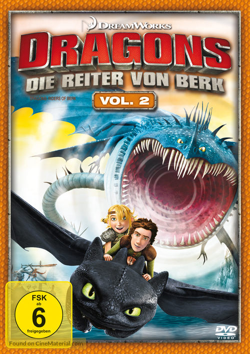 &quot;Dragons: Riders of Berk&quot; - German DVD movie cover