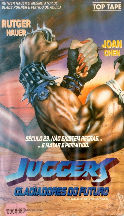 The Blood of Heroes - Brazilian VHS movie cover
