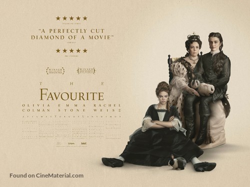 The Favourite - British Movie Poster