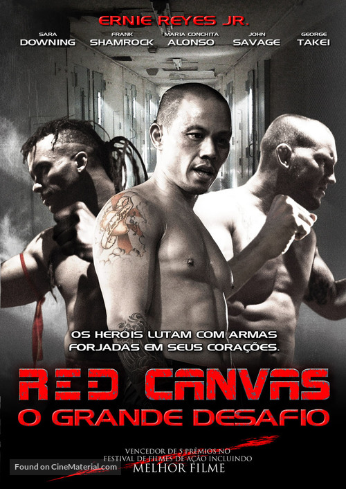 The Red Canvas - Brazilian Movie Cover