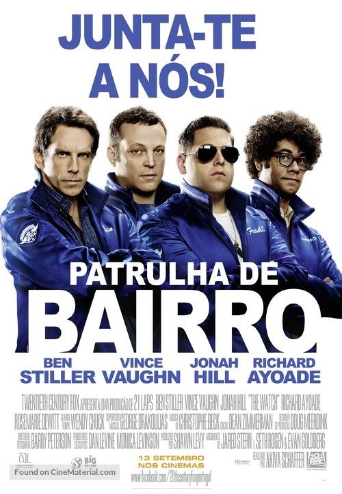 The Watch - Portuguese Movie Poster