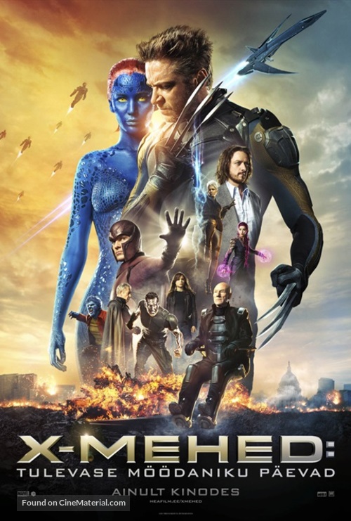 X-Men: Days of Future Past - Estonian Movie Poster
