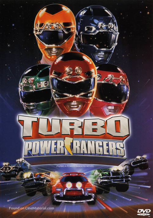Turbo: A Power Rangers Movie - Spanish DVD movie cover