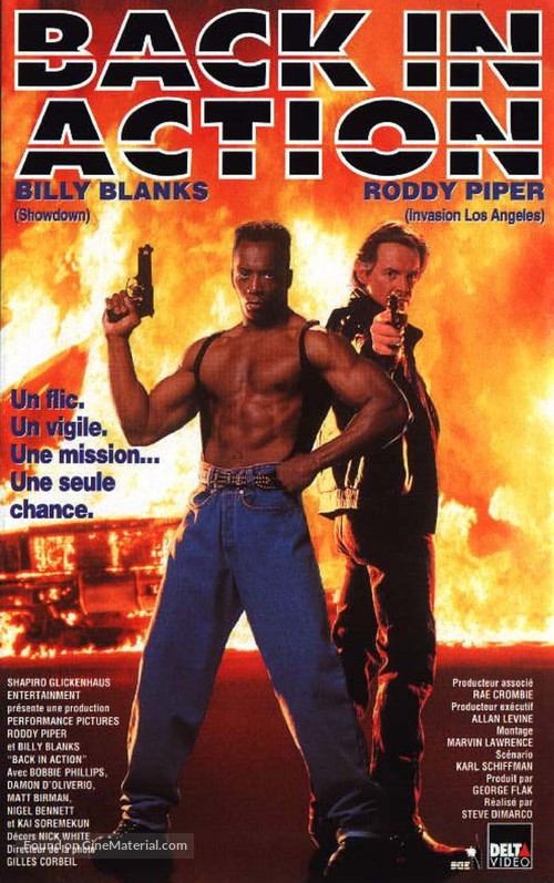 Back in Action - French VHS movie cover