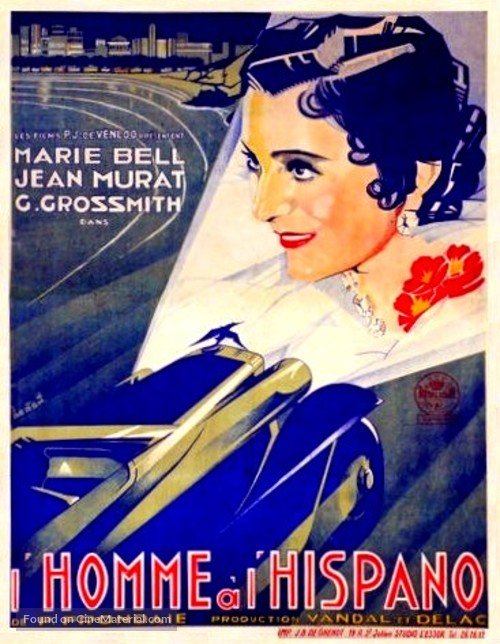 L&#039;homme &Atilde;&nbsp; l&#039;Hispano - French Movie Poster