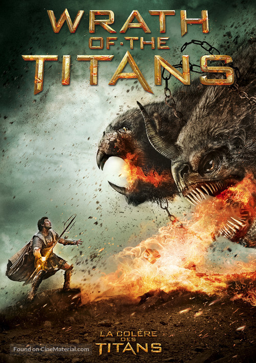 Wrath of the Titans - Canadian DVD movie cover