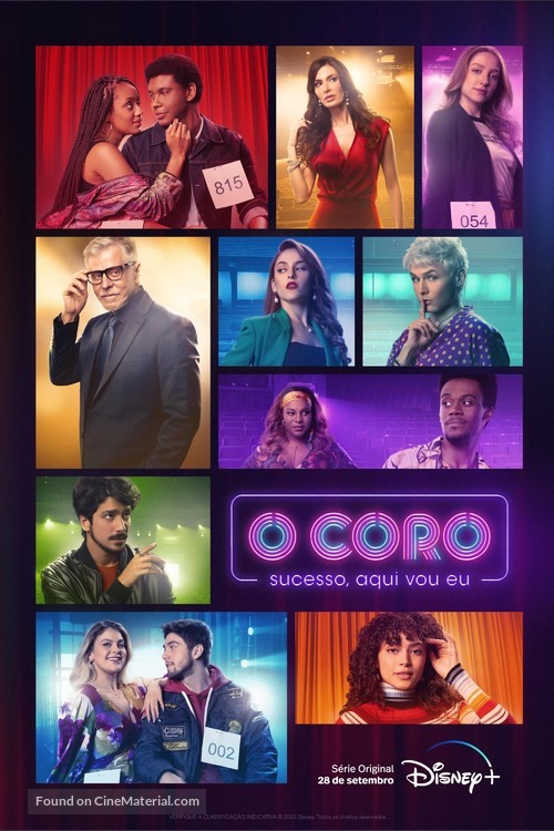 &quot;O Coro: Sucesso Aqui Vou Eu&quot; - Brazilian Movie Poster