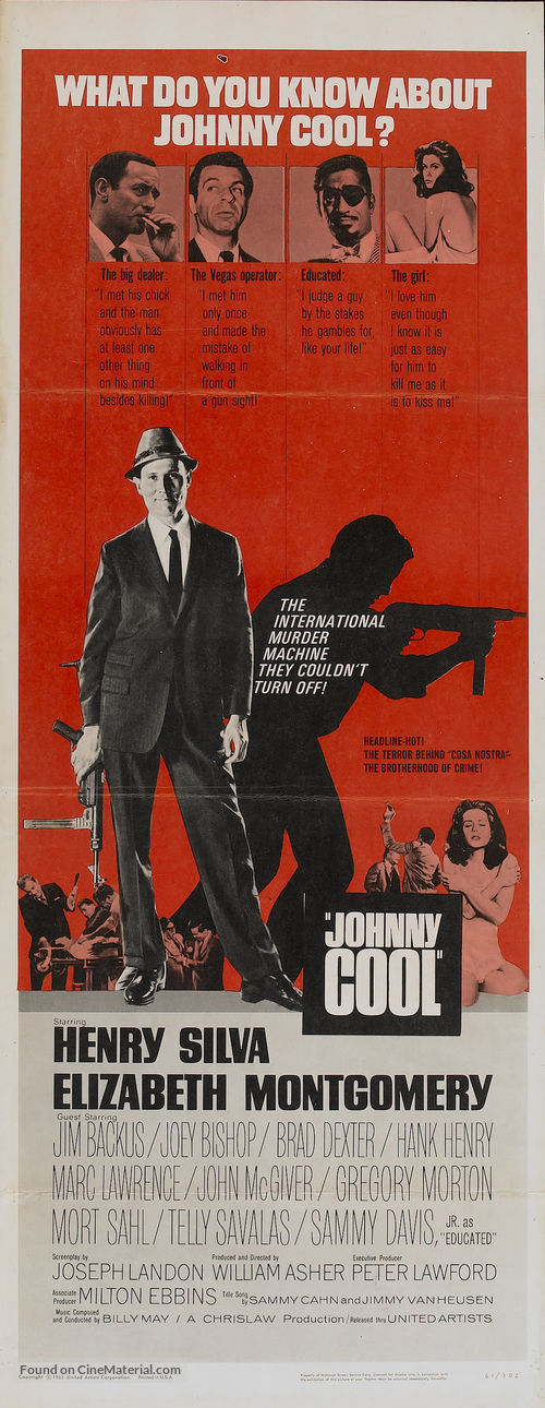 Johnny Cool - Movie Poster