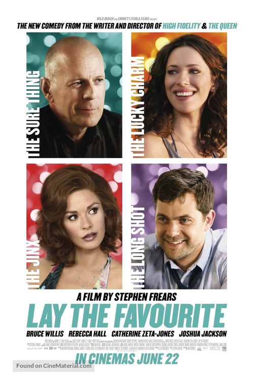 Lay the Favorite - British Movie Poster