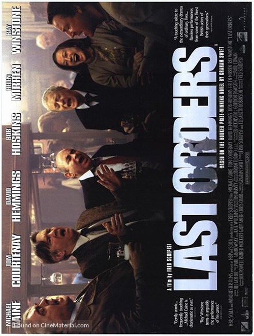 Last Orders - British Movie Poster
