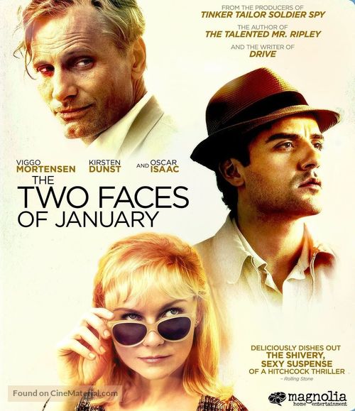 The Two Faces of January - Blu-Ray movie cover