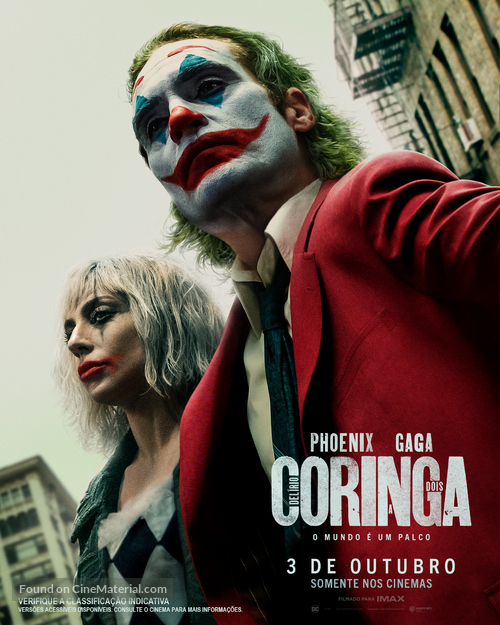 Joker: Folie &agrave; Deux - Brazilian Movie Poster