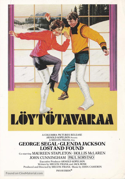 Lost and Found - Finnish VHS movie cover