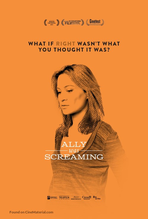 Ally Was Screaming - Canadian Movie Poster