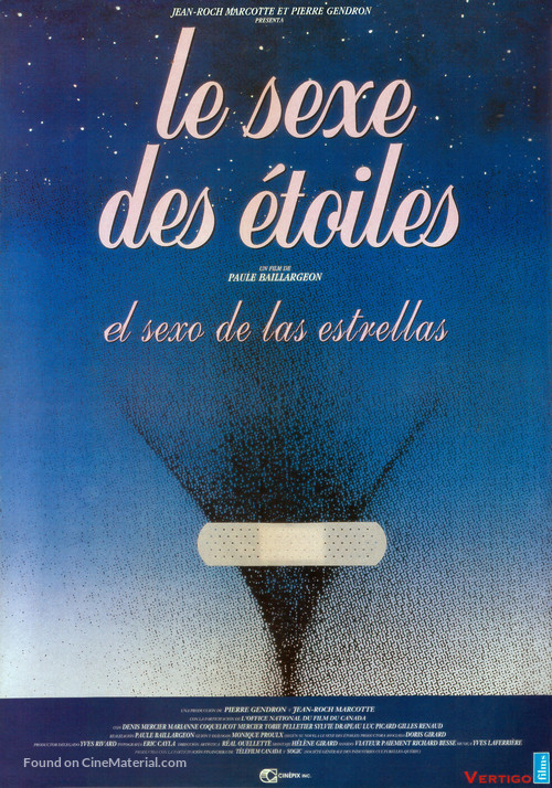 Sexe des &eacute;toiles, Le - Spanish Movie Poster