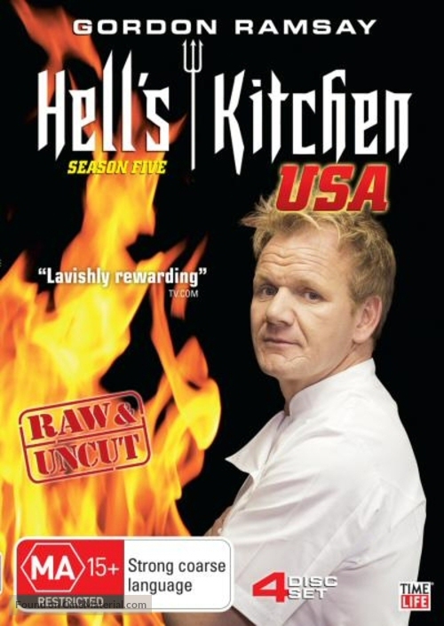 &quot;Hell&#039;s Kitchen&quot; - Australian DVD movie cover