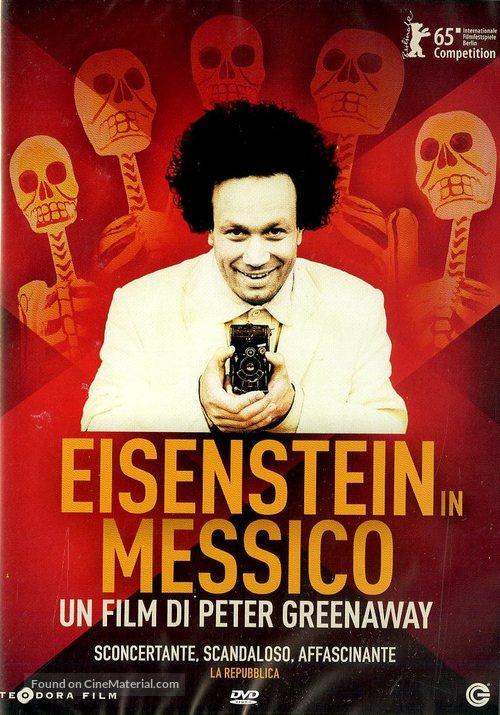 Eisenstein in Guanajuato - Italian Movie Cover