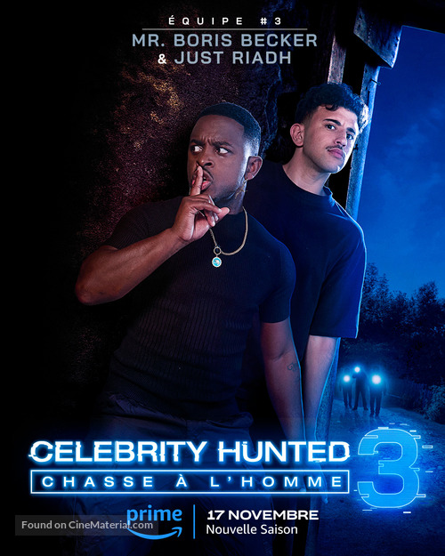 &quot;Celebrity Hunted: Chasse &agrave; l&#039;homme&quot; - French Movie Poster