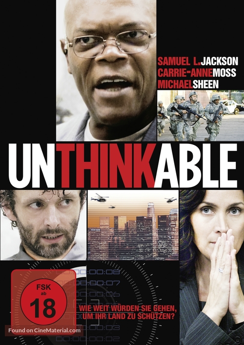 Unthinkable - German Movie Cover